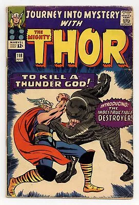 Buy Thor Journey Into Mystery #118 VG- 3.5 1965 1st App. The Destoyer, Odinsleep • 30.29£