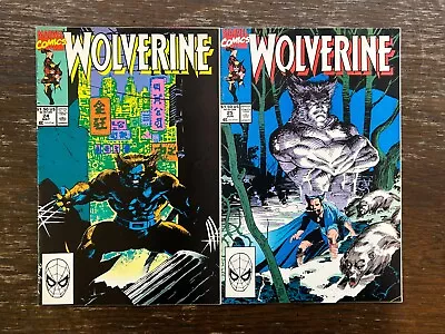 Buy WOLVERINE 24 25 JIM LEE COVERS VF LOT Uncanny X-Men Deadpool Wildcats Weapon X • 3.10£