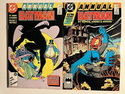 Buy Batman Annuals#11, 12- 1987-1988-Penquin/Clayface/Slade’s Demon-Higher Grade-DC  • 11.59£
