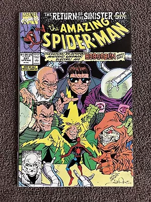 Buy Amazing SPIDER-MAN #337 (Marvel, 1990) Hobgoblin & Sinister Six • 6.17£