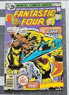 Buy Fantastic Four #171 ( Marvel, 1976) 1st Gorr The Golden Gorilla Appearance VF • 3.10£