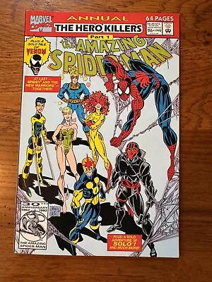 Buy MARVEL COMICS.  The Amazing Spider-Man Annual #26 The Hero Killers Part 1 1992  • 4.89£