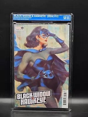 Buy Black Widow And Hawkeye #1 In An Uncirculated Soft Slab,WE COMBINE SHIPPING  • 11.65£