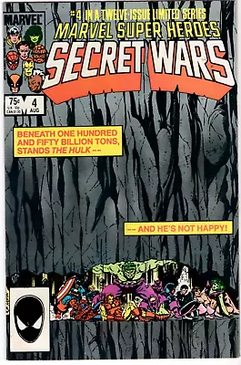 Buy Marvel Super Heroes Secret Wars #4 (Aug. 1984, Marvel) • 5.43£