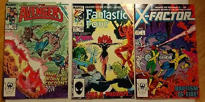 Buy Avengers 263 Fantastic Four 286 X-Factor 1 NM- 9.2/9.4 1986, Return Of Jean Grey • 25.24£