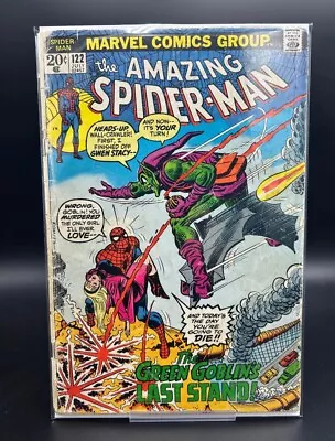 Buy The Amazing Spiderman 122 Low Grade Death Of Green Goblin • 62.13£