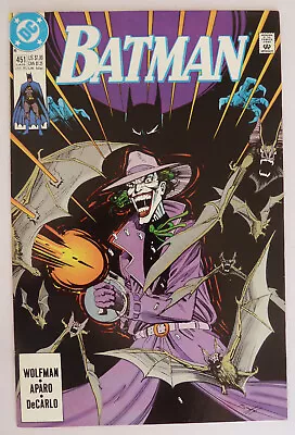 Buy Batman #451 -  DC Comics Late July 1990 VF- 7.5 • 7.99£