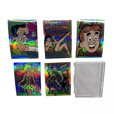 Buy ARCHIE COMICS CHASE CARDS 1-5 SET 1995 KROME PRODUCTIONS Rare Shiny READ Retro • 14.99£