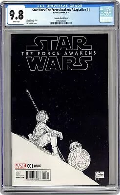 Buy Star Wars The Force Awakens Adaptation 1I Quesada 1:300 CGC 9.8 2016 3992409007 • 718.36£