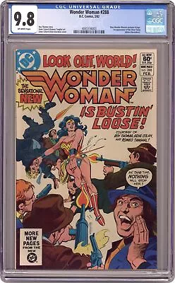 Buy Wonder Woman #288 CGC 9.8 1982 4065134003 • 143.67£