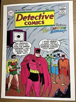 Buy BATMAN Rainbow Detective Comics  Limited Edition Print MONDO DC Poster 136/200 • 125.81£