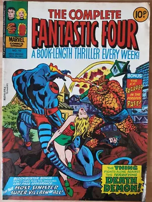 Buy The Complete Fantastic Four #10 Marvel Comics UK 1977 • 3.07£