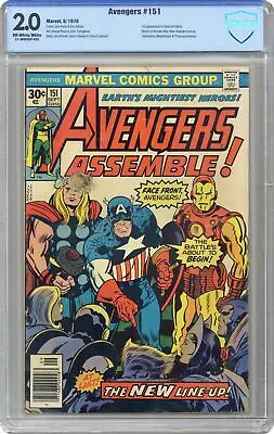 Buy Avengers #151 CBCS 2.0 1976 21-3B8C92F-032 • 25.63£