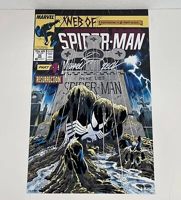 Buy Web Of Spider-Man#32 Art Print Signed Mike Zeck 11x17 Kraven Key Cover • 54.35£