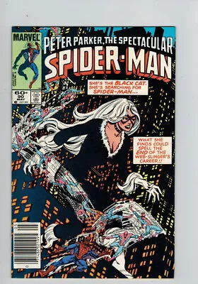 Buy Spectacular Spider-Man (1976) #  90 Newsstand (7.0-FVF) (222758) 2nd Black Su... • 31.50£