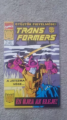 Buy Comic Hungary Foreign Edition - Transformers #80 - Last Issue - Death Of Getaway • 46.60£