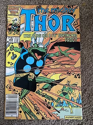 Buy The Mighty Thor # 366 - Marvel Comics 1986 - Newsstand - 1st Throg Cover-VG • 4.66£