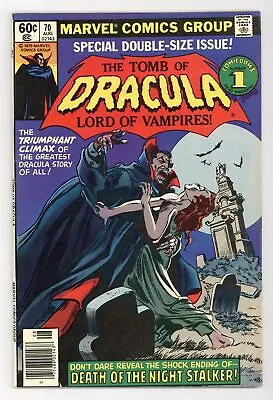Buy Tomb Of Dracula #70N VG+ 4.5 1979 • 28.79£