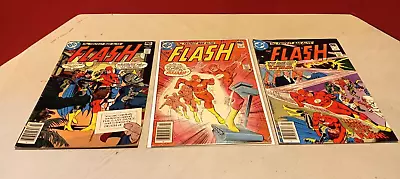 Buy Flash Bronze Age Comic Book Lot  DC Comics  (275, 283, 284) • 7.78£
