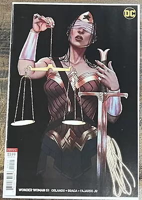 Buy WONDER WOMAN #51 B (NM) JENNY FRISON Variant DC 2018 Justice League Superman • 15.53£