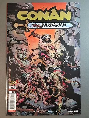 Buy Conan The Barbarian #1 - Titan Comics - 2023 - Cover B Variant Roberto De La Tor • 13.45£