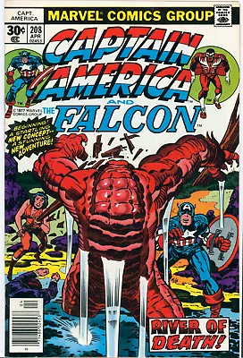 Buy Captain America #208 Jack Kriby Marvel Comics 1977 VF+ 1st Armin Zola • 15.52£