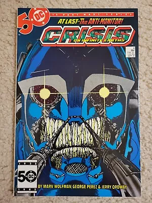 Buy Crisis On Infinite Earths 6, VF 8.0, DC 1985, 1st Captain Atom & Peacemaker • 11.65£