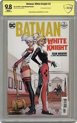 Buy Batman White Knight #3B Murphy Variant CBCS 9.8 SS Murphy 2018 21-1EAEE22-108 • 171.16£