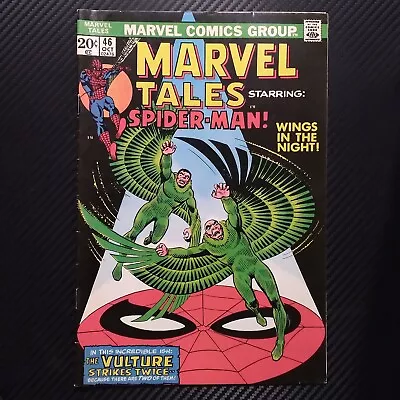 Buy 1973 Marvel Tales Starring Spider-Man Comic Book #46  The Vulture Strikes Twice  • 10.13£