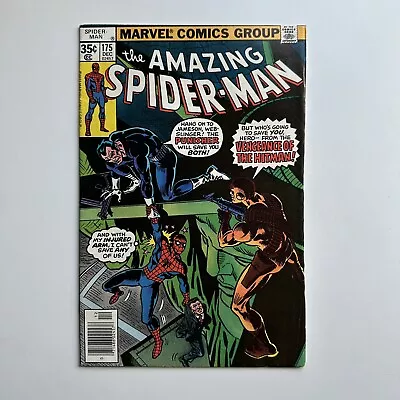 Buy Marvel Comics The Amazing Spider-Man #175 FN Bronze Age Punisher 1977 • 7.76£