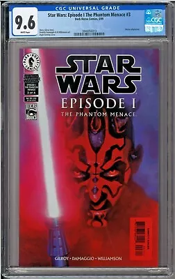 Buy Star Wars: Episode I The Phantom Menace  #3 CGC 9.6 White Pages • 193.76£