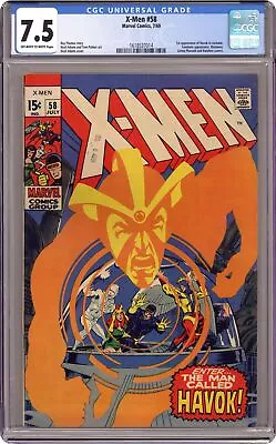 Buy Uncanny X-Men #58 CGC 7.5 1969 1618537014 • 357.88£