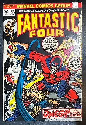 Buy (1973) FANTASTIC FOUR #132 STERANKO Cover! • 20.18£