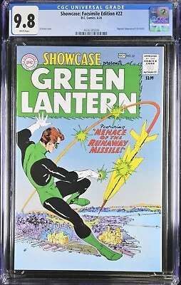 Buy Showcase #22 CGC 9.8 Facsimile Edition Of 1st Hal Jordan Green Lantern DC 2024 • 46.59£
