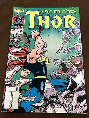 Buy Mighty Thor #346 Marvel God Thunder Simonson Loki Malekith- COMBINED SHIPPING • 2.14£