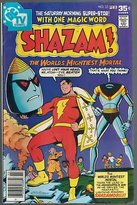 Buy SHAZAM! 33 Captain Marvel Vs Mr. Atom!  1st SHAZAMOBILE!  Fine+  1978 DC Comic • 7.73£