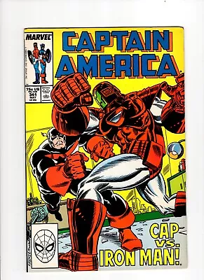 Buy CAPTAIN AMERICA #341 (1988): Key- 1st Battlestar: High Grade! • 20.19£