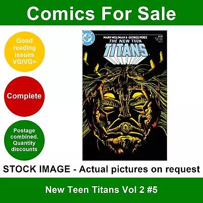 Buy DC New Teen Titans Vol 2 #5 Comic - VG/VG+ 01 February 1985 • 2.49£