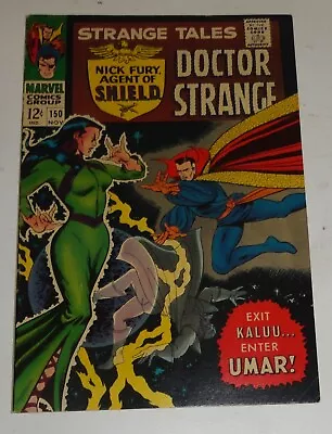 Buy Strange Tales #150 Everett Kirby Fn/fn+ 1966 First Umar • 27.06£
