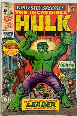 Buy Incredible Hulk King-size Special #2 (1969) • 15£