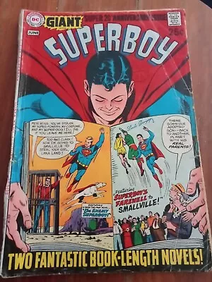 Buy Superboy #156 June 1969 (VG-) Silver Age Giant Size • 3.50£