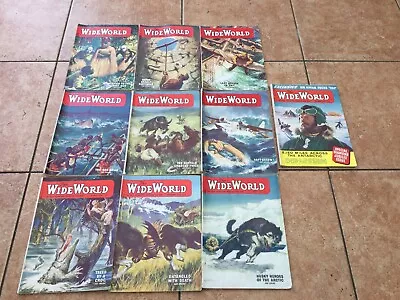 Buy The Wide World,vintage Magazine,set Of 10 Inc Diamond Jubilee Special • 19.99£