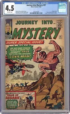 Buy Thor Journey Into Mystery #97 CGC 4.5 1963 4362364009 • 209.68£