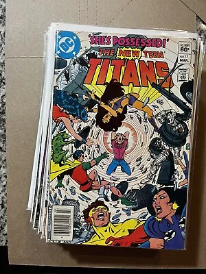 Buy New Teen Titans 17 20-22, 24-27, 32 34 35 39 41 45 50 51(2) 52 54 56 58 Annual 3 • 32.58£