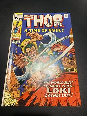 Buy Thor #191 (1971, Marvel) 1st Durok The Demolisher Stan Lee • 7.76£