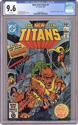 Buy New Teen Titans #5D CGC 9.6 1981 4262452019 • 60.58£