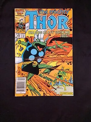 Buy The Mighty Thor # 366 - Marvel First Thunder Frog Throg Cover Loki - Newsstand  • 7.77£