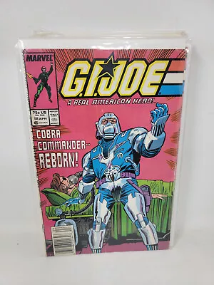 Buy G.I. JOE: A REAL AMERICAN HERO #58 1987 Marvel 2.5 Newsstand 1st App Cobra Armor • 1.55£