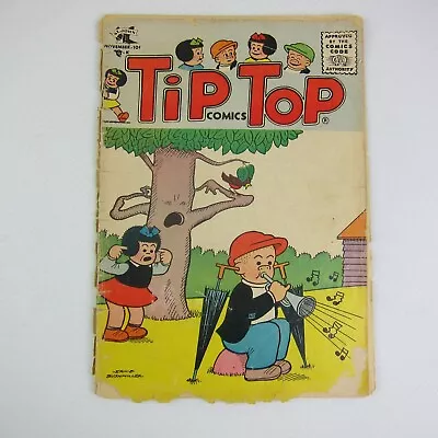 Buy Tip Top Comics  #204 Comic Book Peanuts Pages Vintage 1956 • 15.52£