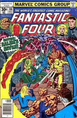Buy Fantastic Four (1961) # 186 (6.0-FN) 1st Salem's Seven 1977 • 10.80£